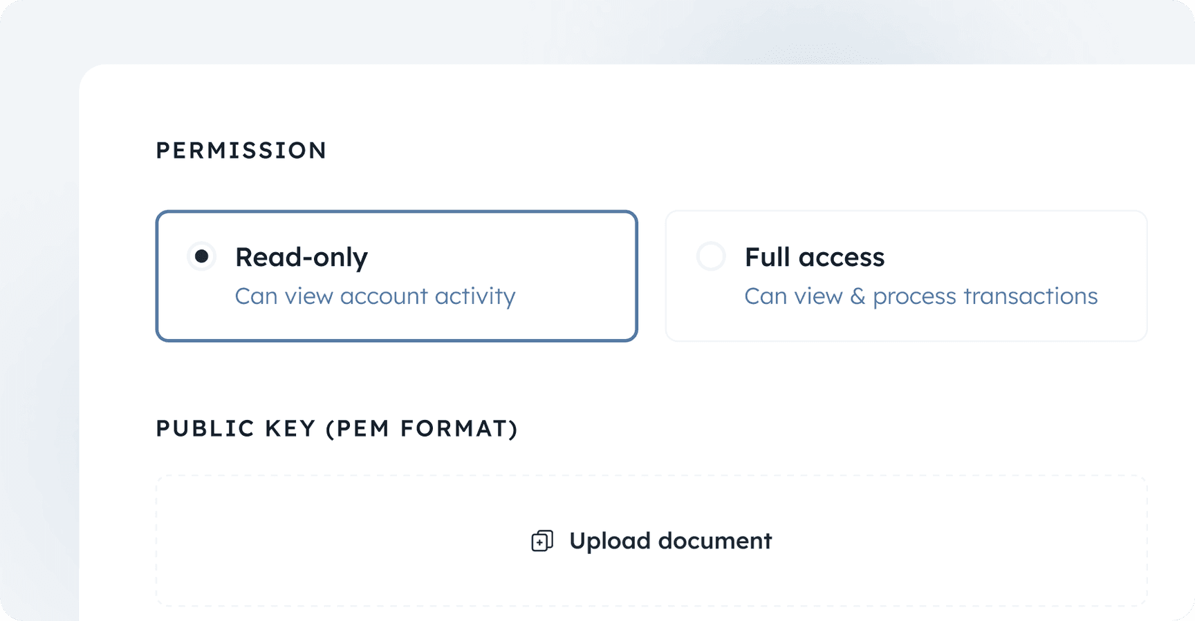 Permissions